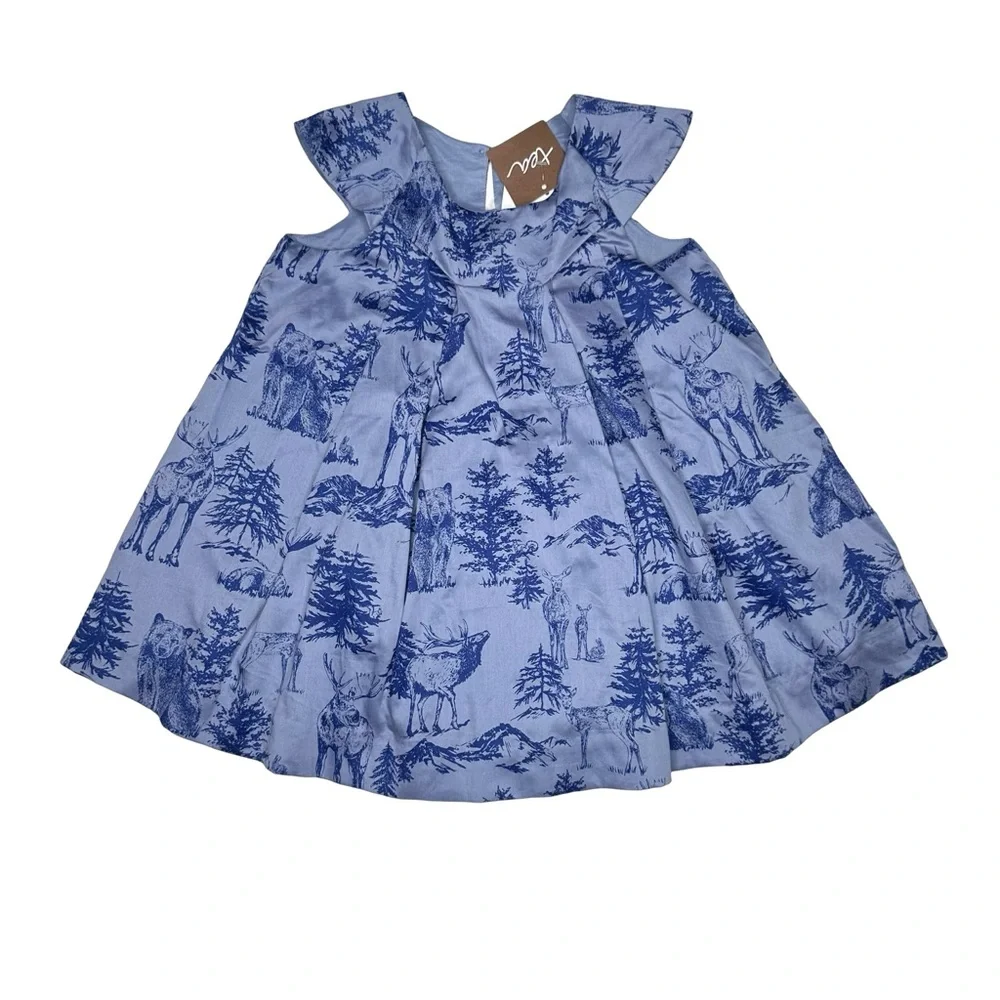 Tea‎ Collection Forest Toile Dress and Bloomers